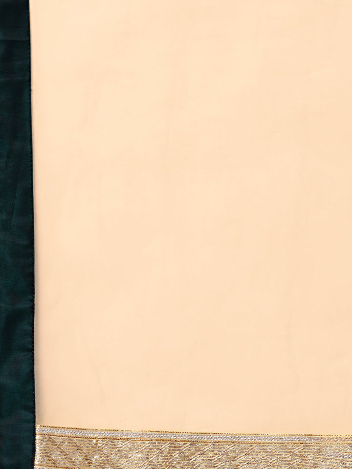 Embellished Kurta Sharara Set with Zari Embroidery
