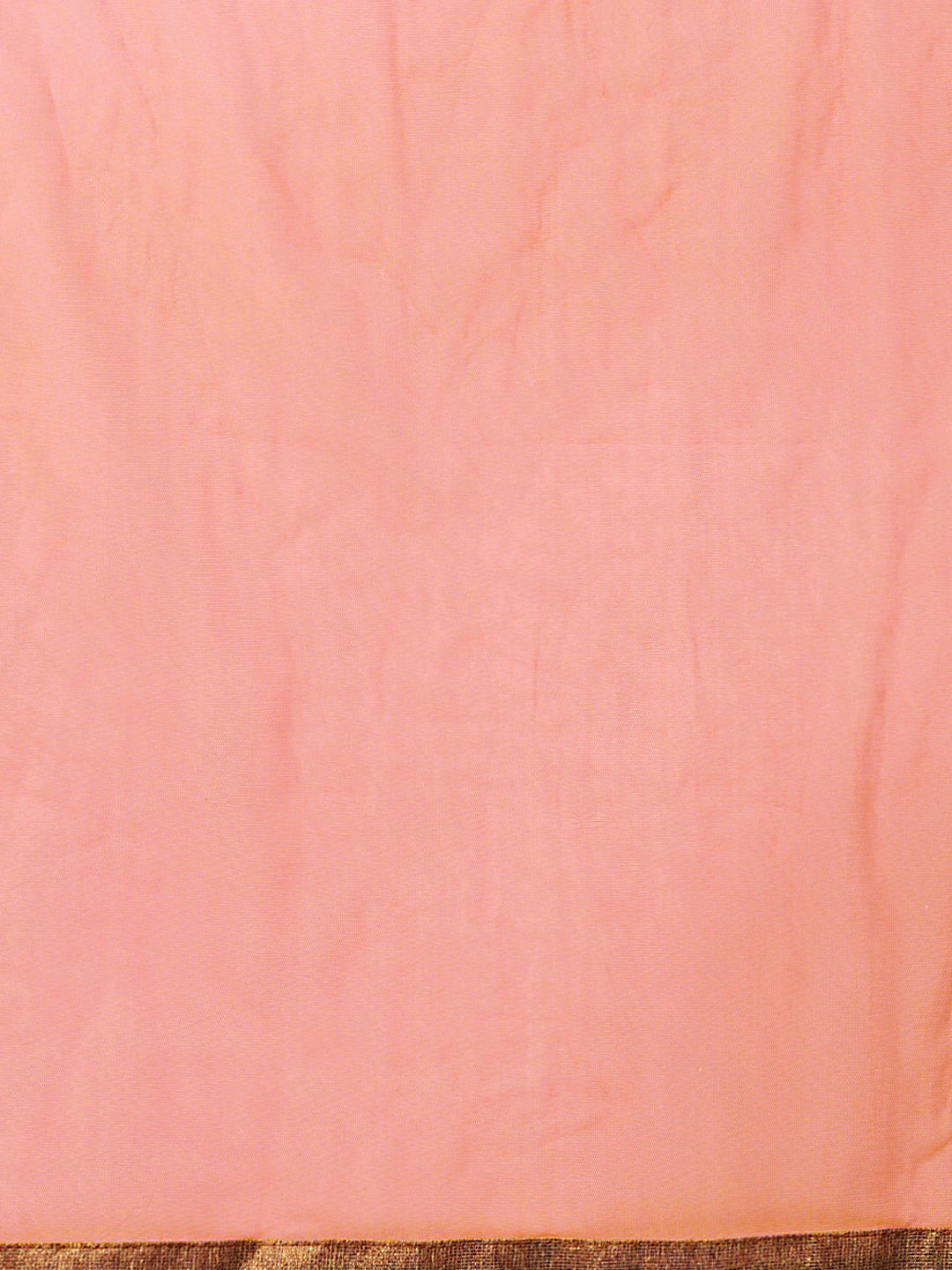 Made to Measure Peach Anarkali Cocktail Gown with Resham Zari Embroidery and dupatta