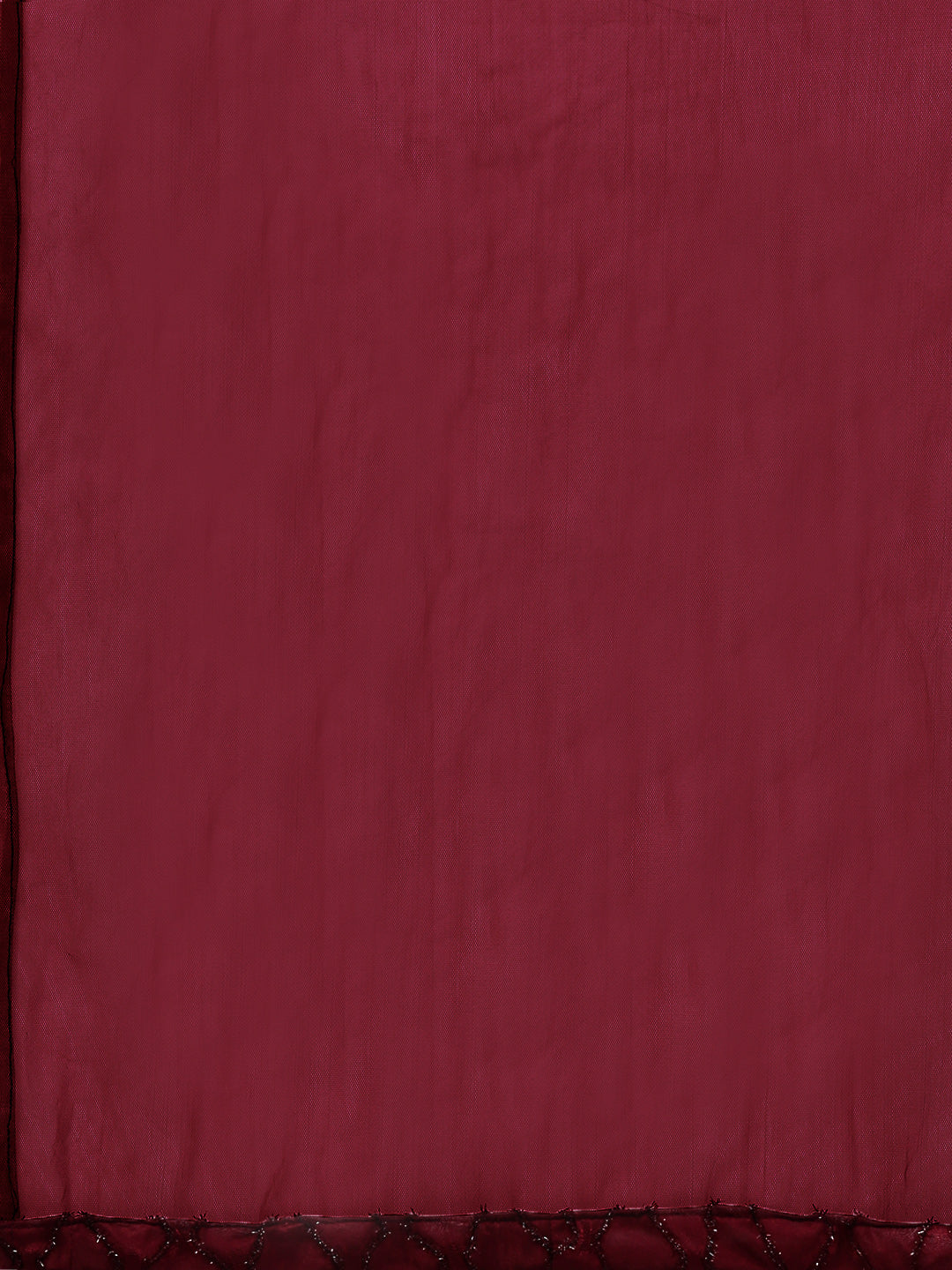 Maroon Off=shoulder Cocktail Gown with Dupatta