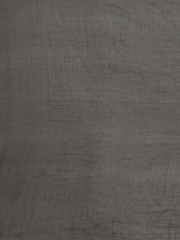 Chiffon Bandhani Saree with Gharchola pattern and Zari Gold Border