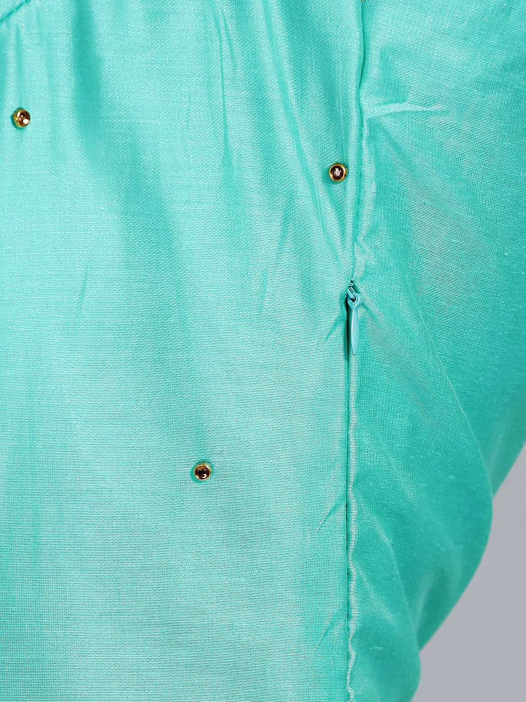Jewelled Neckline Kurta with Embroidered Pallazo