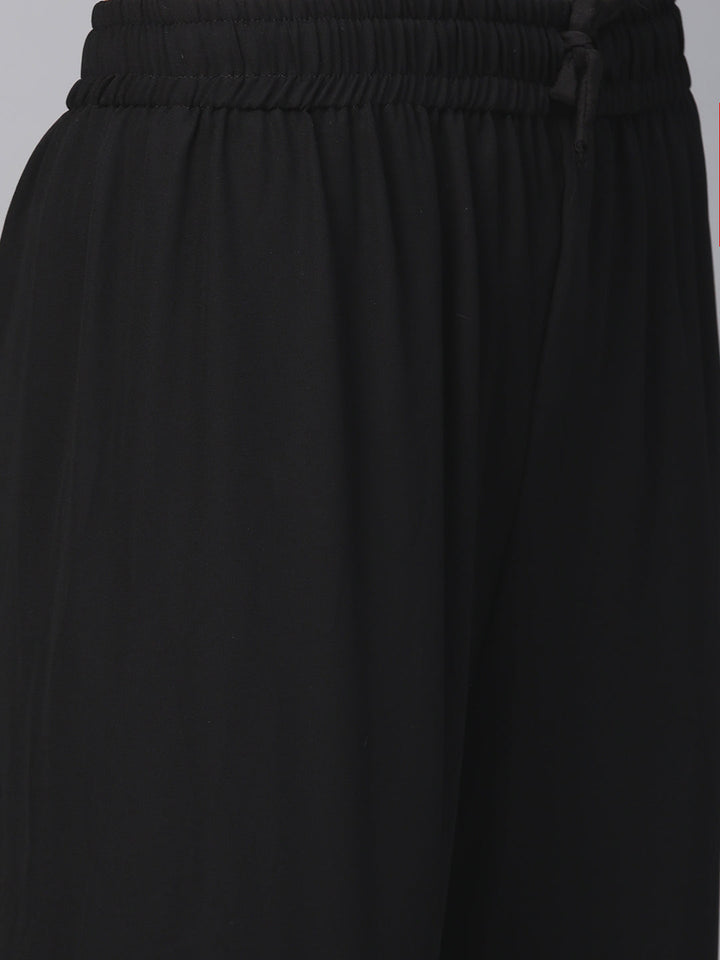 Embellished Kurta Sharara Set with Zari and Resham