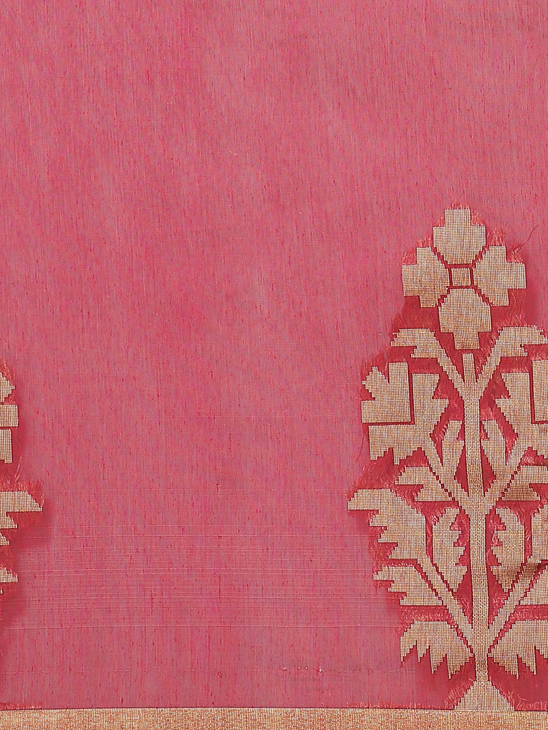 Banarasi Heritage Jute Silk Saree with Striking Floral Motifs & matching Belt