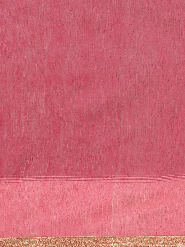 Banarasi Heritage Jute Silk Saree with Striking Floral Motifs & matching Belt