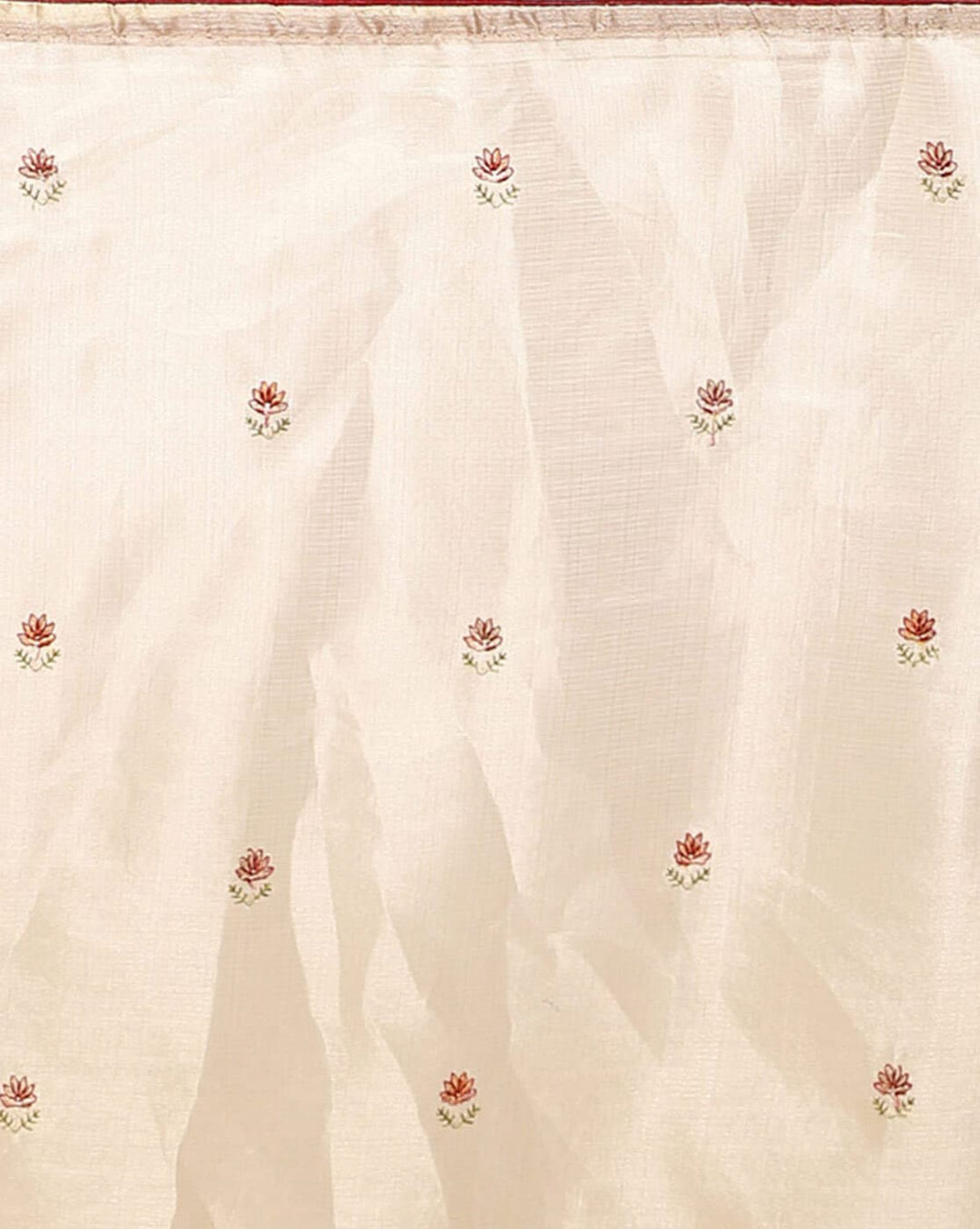 Tussar Banarasi Woven Saree With Ethnic Paisley Motifs Resham Embroidery in a Traditional Pattern With Matching Blouse