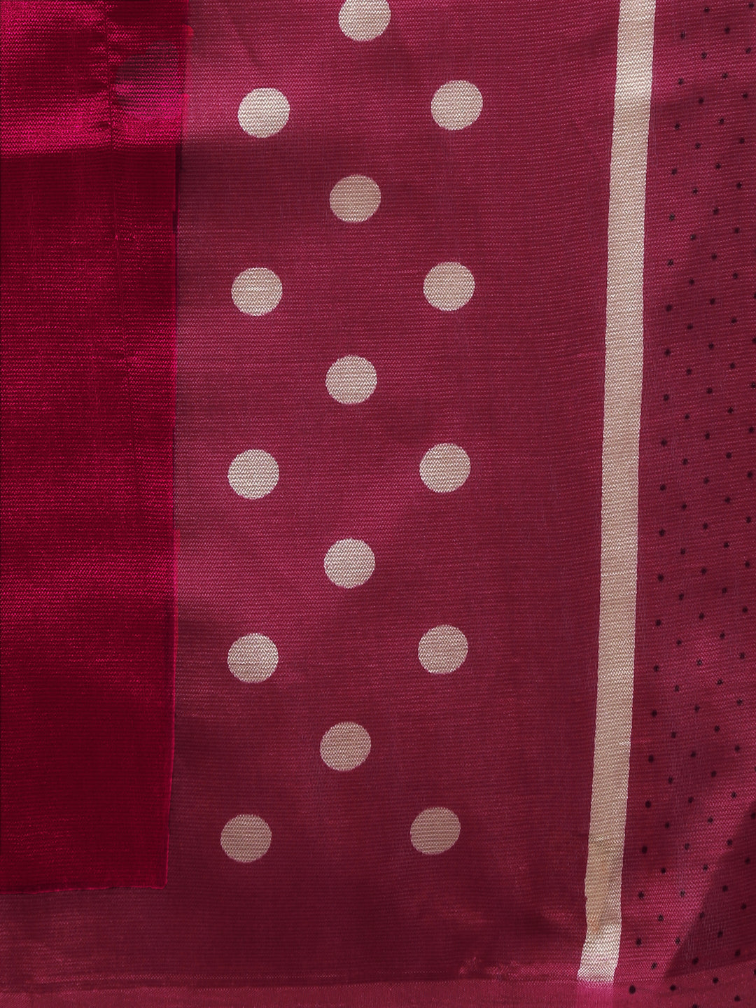 Purple Printed Art Silk Saree