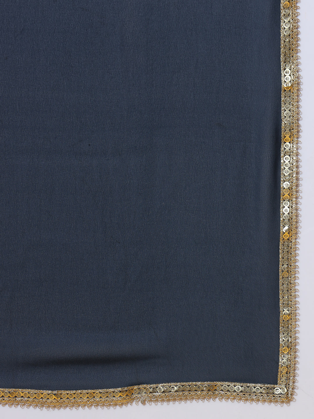 Sequin Embroidered Peplum Style Kurta Set with Pleated Pallazo