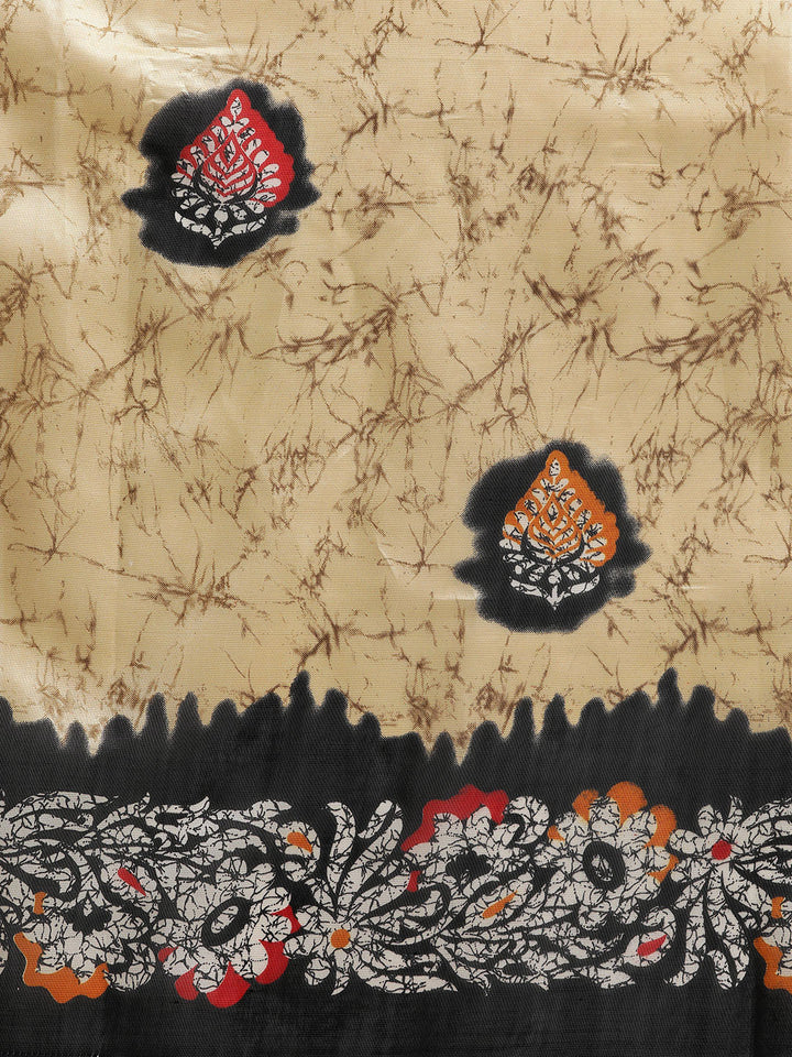 Bhagalpuri Kalamkari Inspired Saree