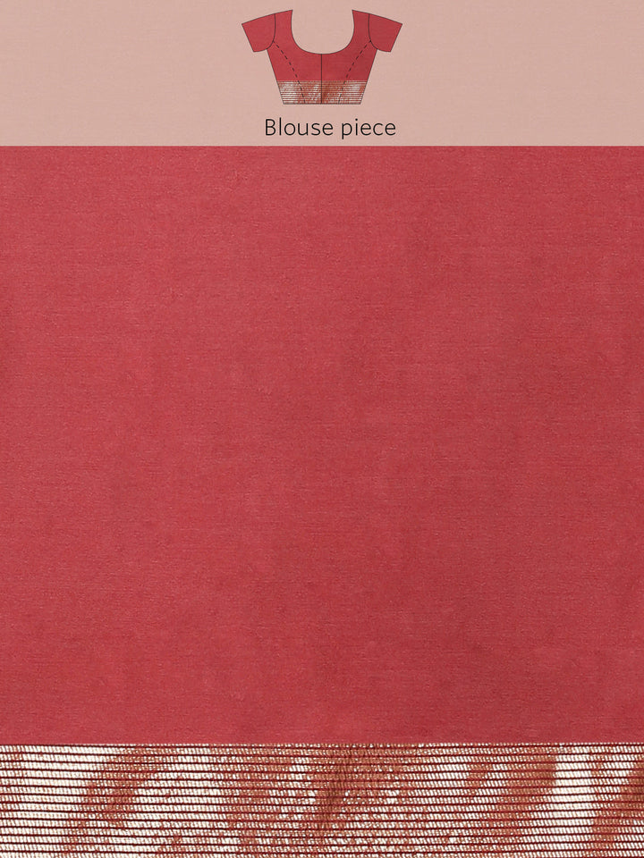 Maroon Banarasi Floral Meenakari Resham Woven Embellished Silk Saree