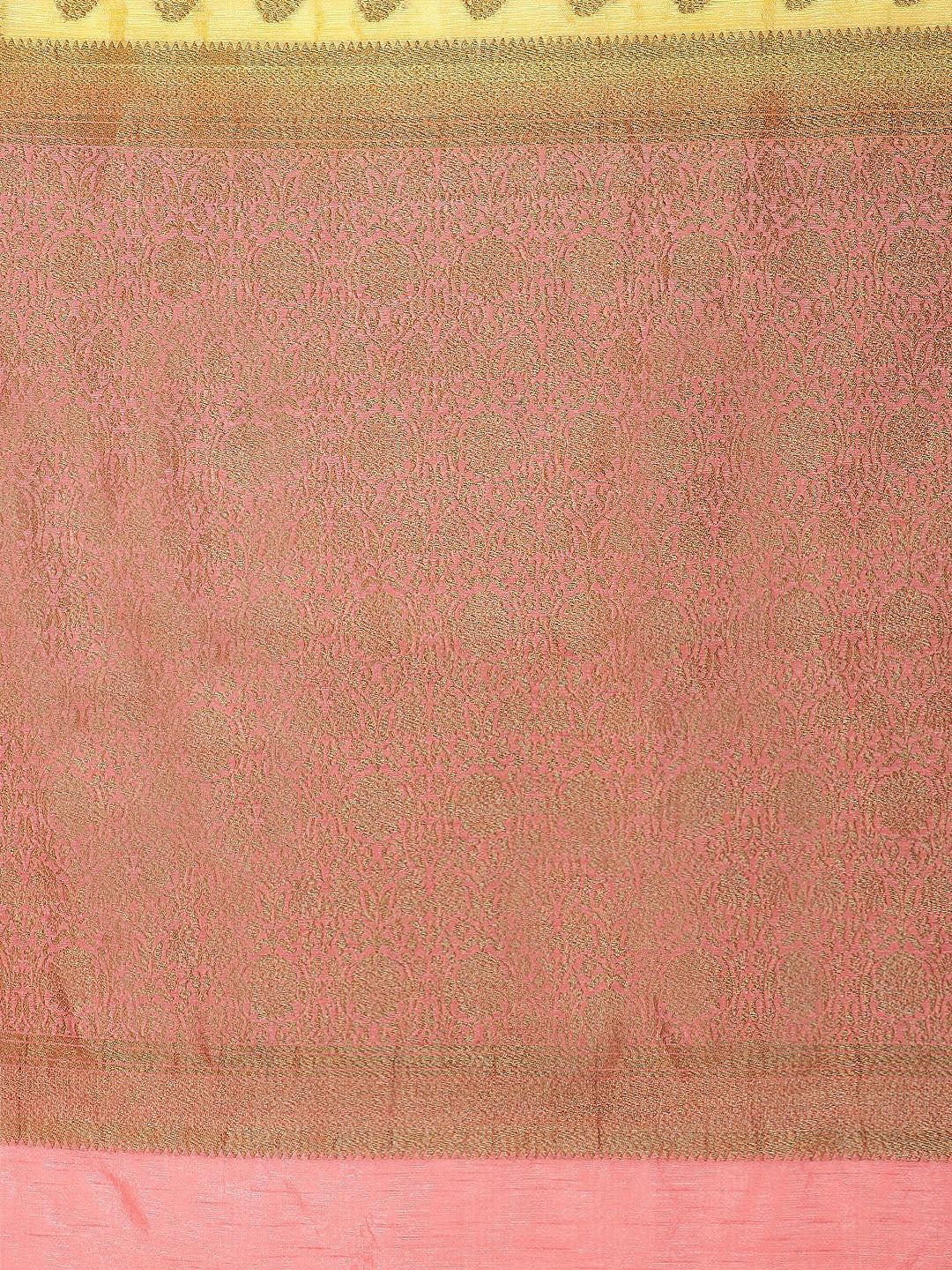 Banarasi Jute Cotton Silk Colorblocked saree