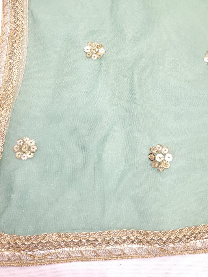 Banarasi Meenakari Straight Suit with Pearl, Mirror Embellishments & Tasseled Hemline