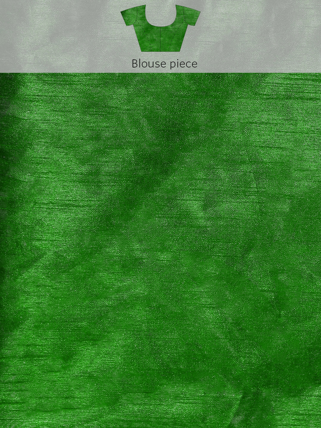 Green Tie & Dye Prints & Gota Patti, Resham Embroidered Saree