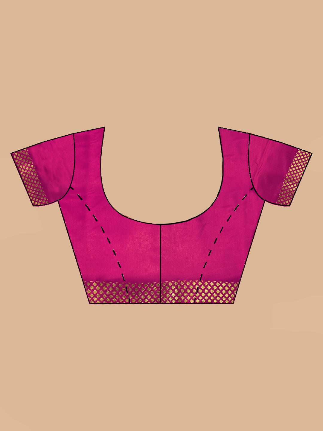 Traditional Handloom Banarasi saree with Intricate Zari Weaving