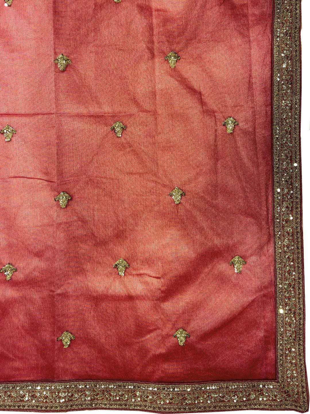 Bridal Heavy Embroidered Lehenga Choli Set with Net Dupatta