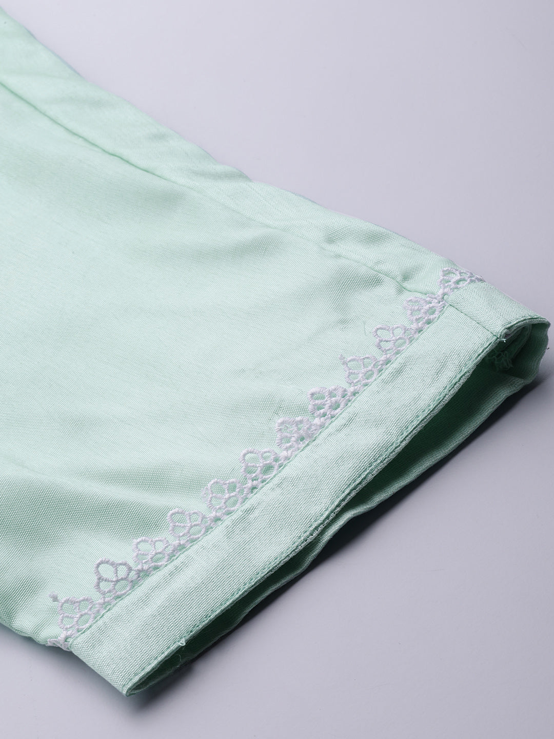 Chikankari Schiffli Sharara Suit with Chiffon Dupatta
