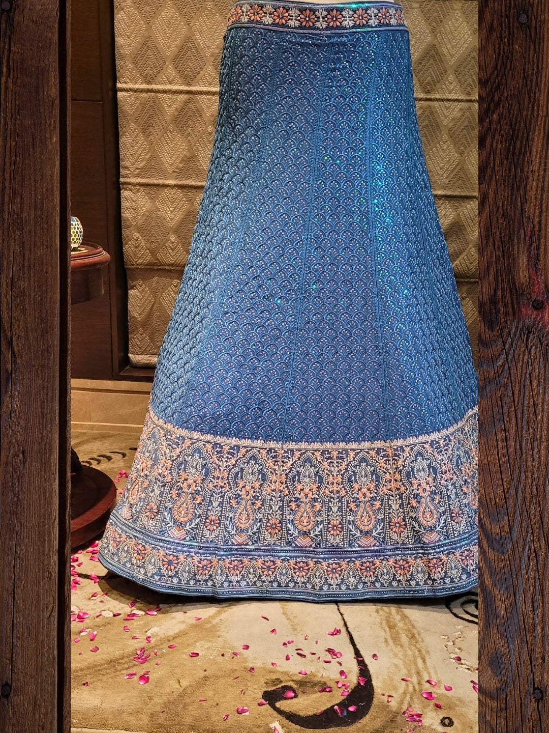 Sapphire Elegance Traditional Lehenga