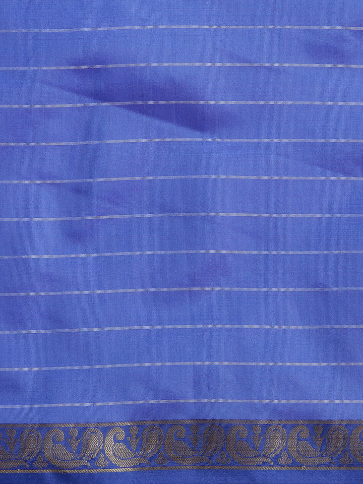 Chanderi Checkered Woven Saree