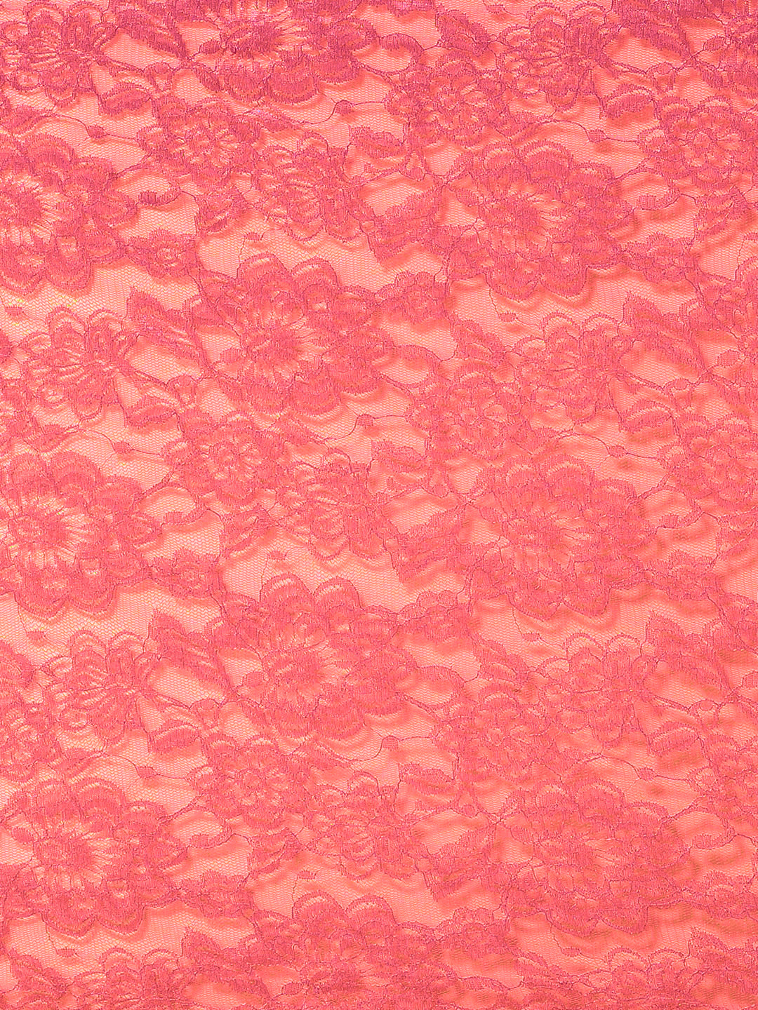 Pink Ombre Floral Net Saree With Sequence Embellished Blouse
