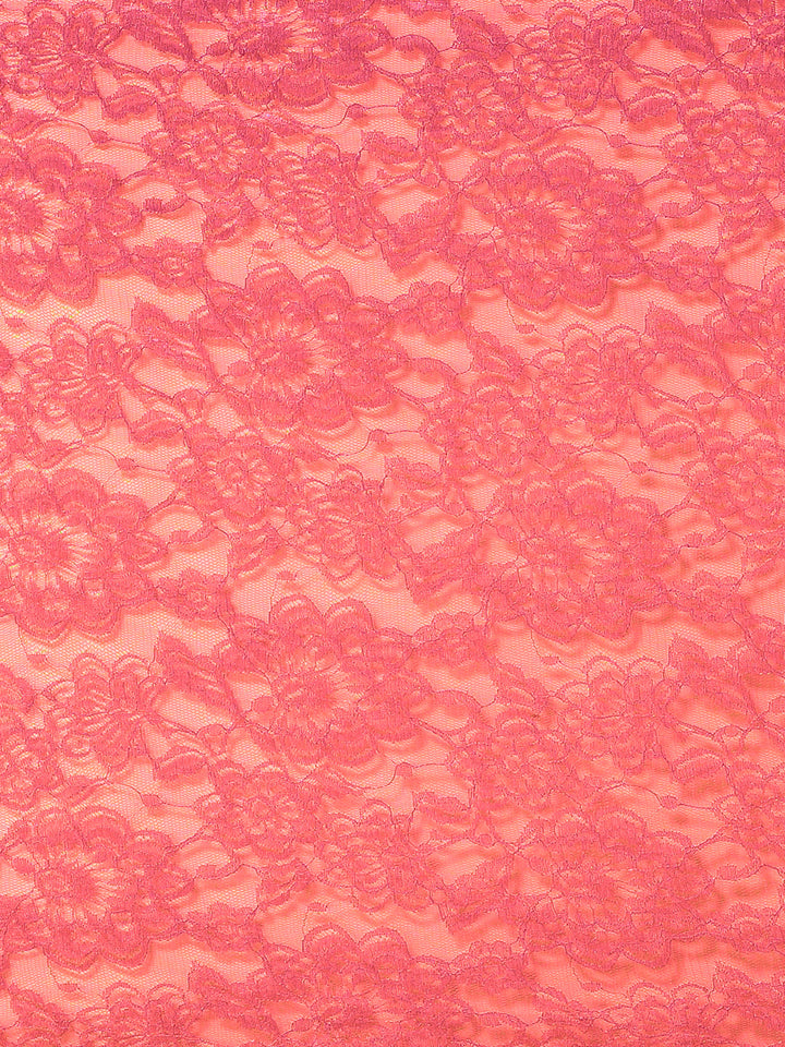 Pink Ombre Floral Net Saree With Sequence Embellished Blouse