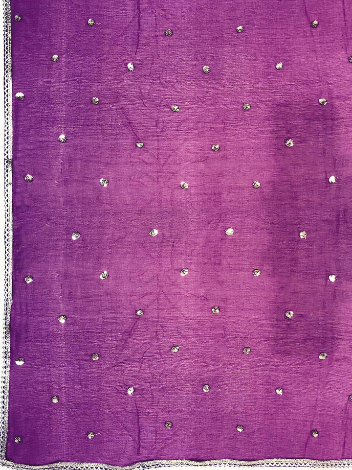 Chhaba 555 Printed Embellished Kurta Sharara Set with Sequinned Dupatta & Royal Digital Print