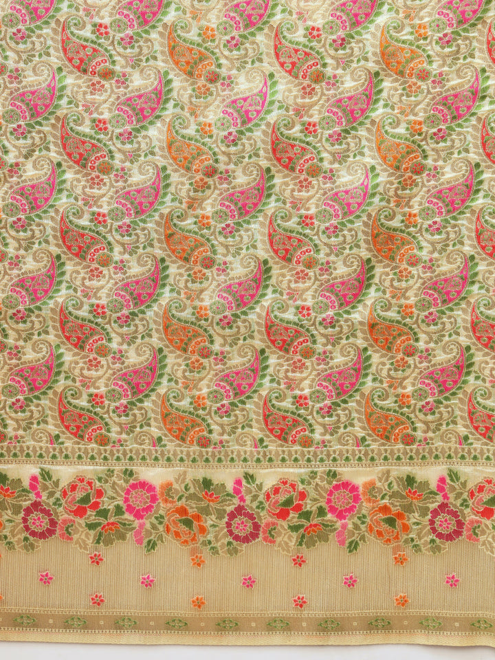 Khinkhwab Banarasi Brocade Handwoven Traditional Saree