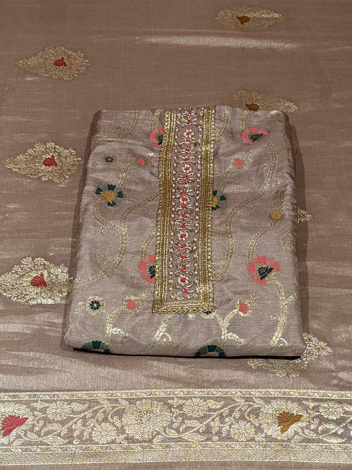 Soft Grey Woven Elegant Suit