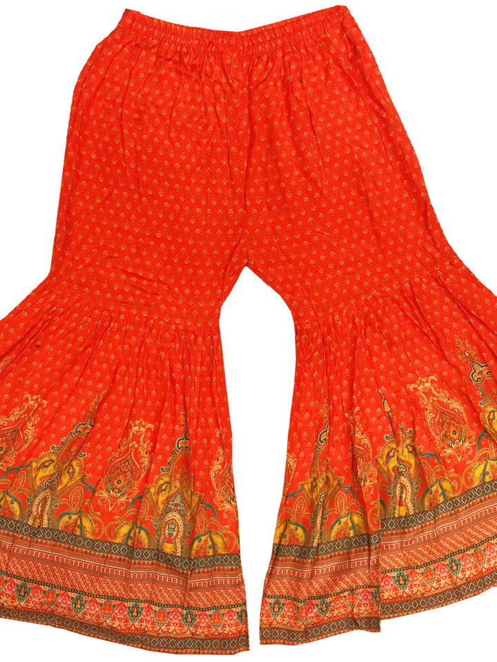 Chhaba 555 Printed Embellished Kurta Sharara Set with Sequinned Dupatta & Royal Digital Print