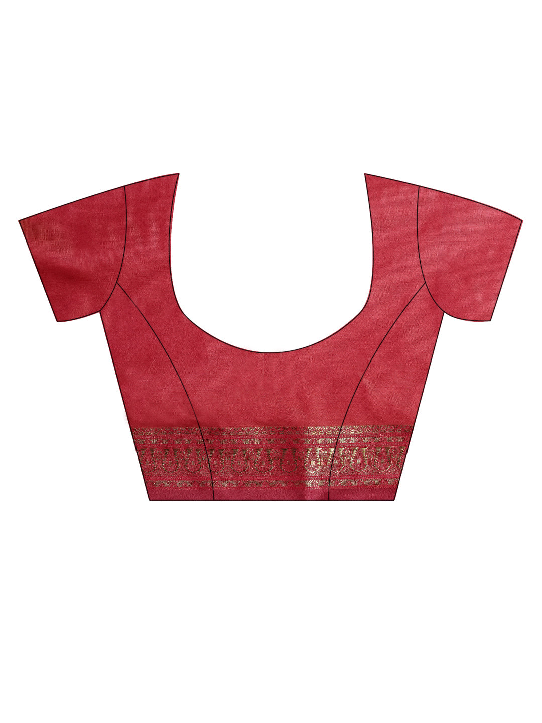 Traditional Narayan Peth Silk Saree with Zari Handloom Weaving