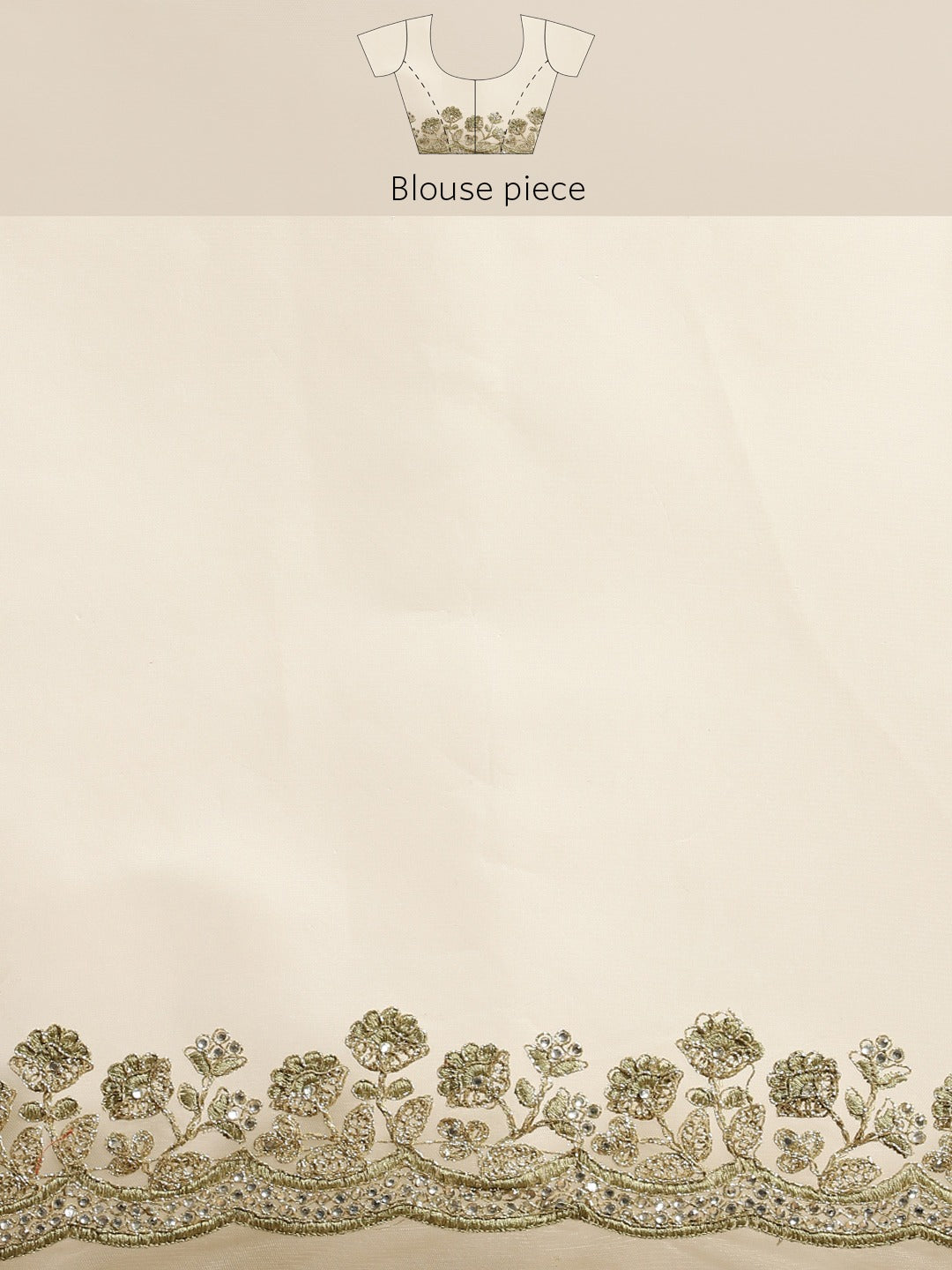 Green Net Fancy Zari and Stone Work Saree Embellished With Resham Embroidered