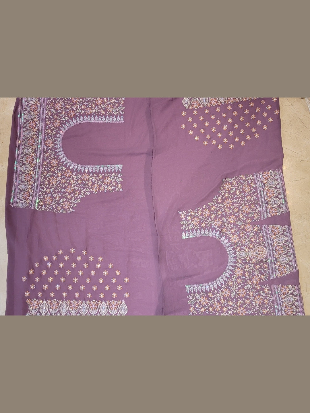 Majestic Mauve Mystique Lehenga