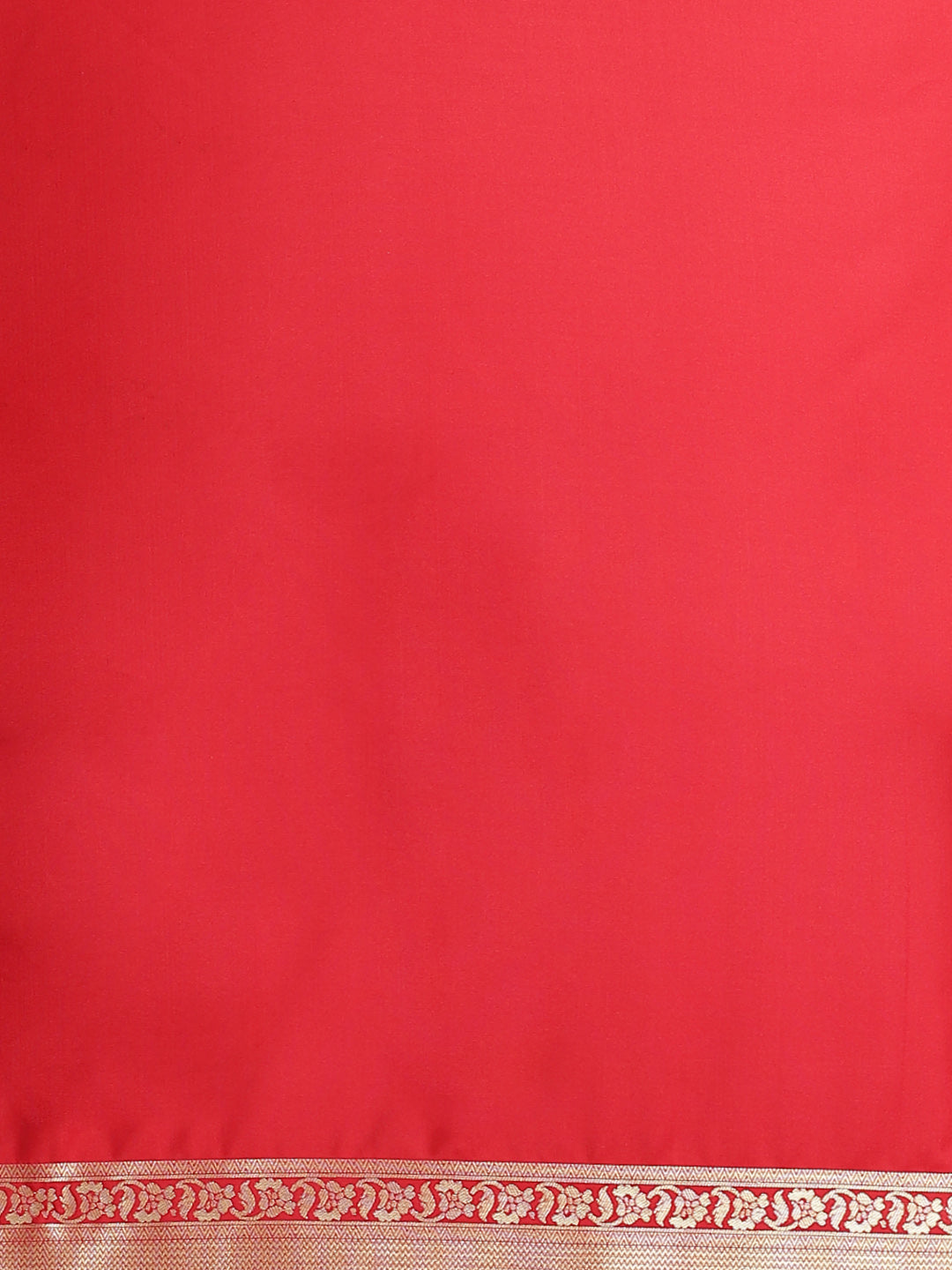 Red Banarasi Handloom Bridal Gold Zari Woven Saree in Gharchola Geometrical Pattern