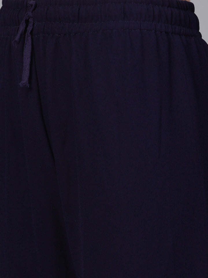 Embellished Kurta Sharara Set with Zari and Resham