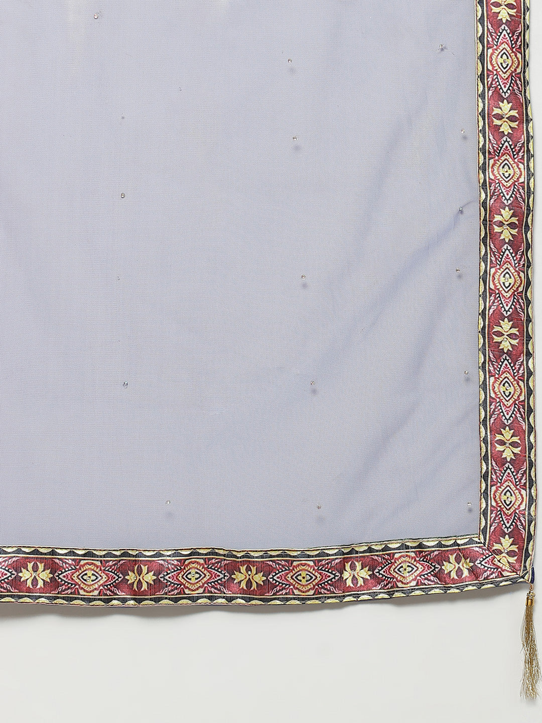 Made to Measure Bohemian Digital Printed Cocktail Embellished Gown with Net Dupatta