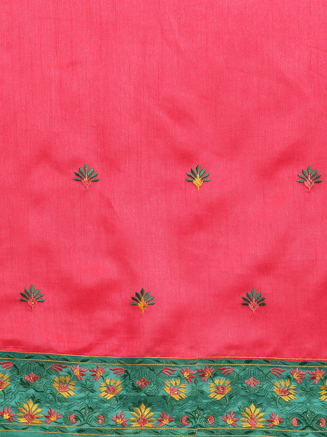 Tussar Banarasi Silk saree with Katha Embroidery