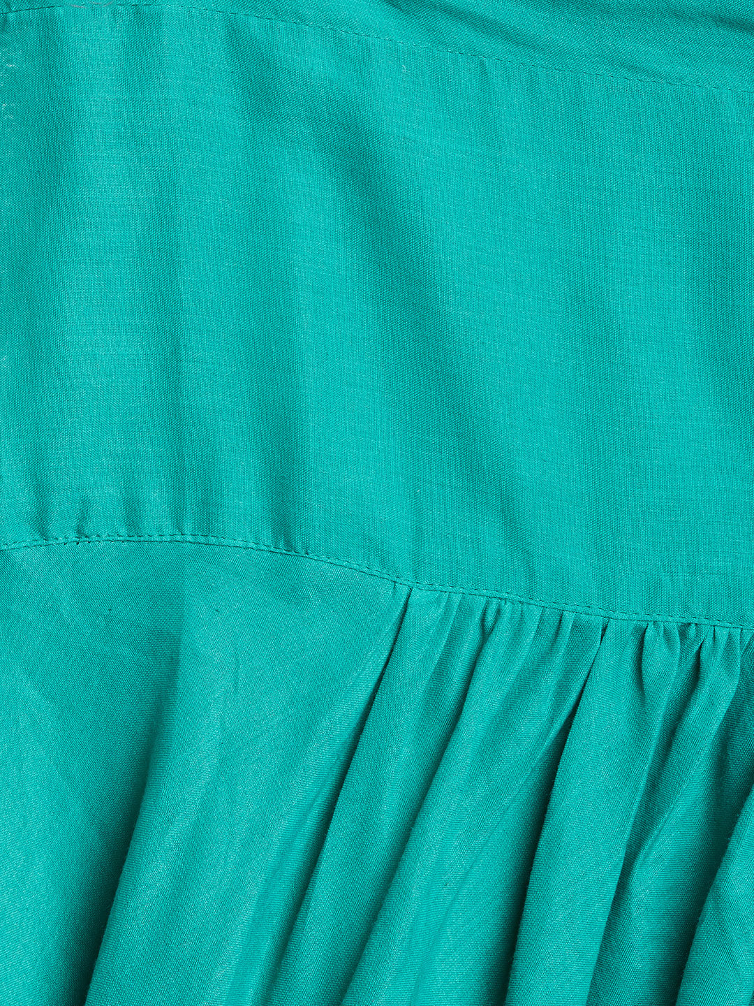 Cotton Dress Material with Floral Resham Embroidery