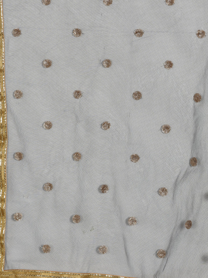 Resham Chikankari Embroidered Sharara Kurta