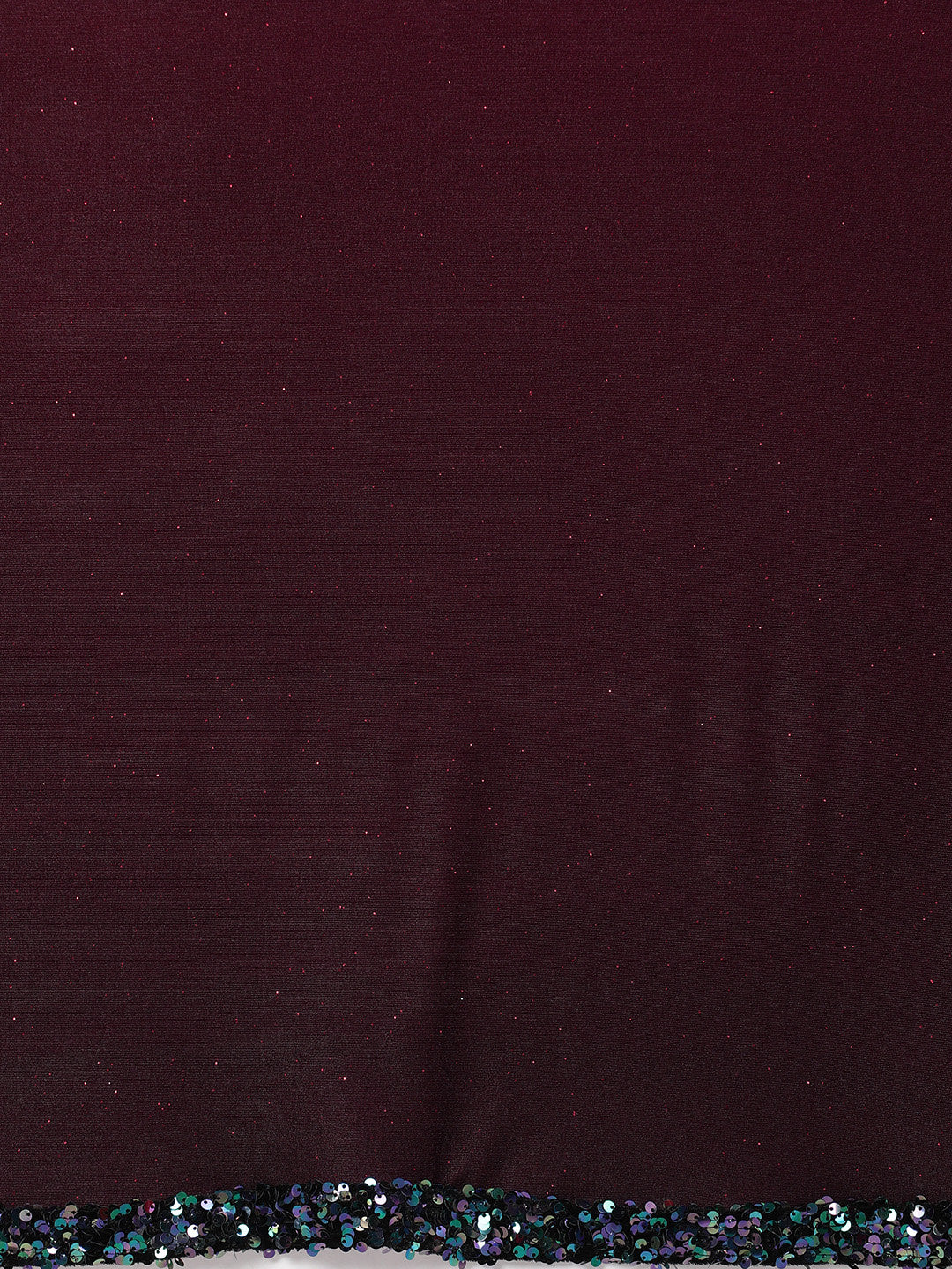 Ruffled Pre-Stitched Ombre Saree with Frills and Black Sequin Blouse