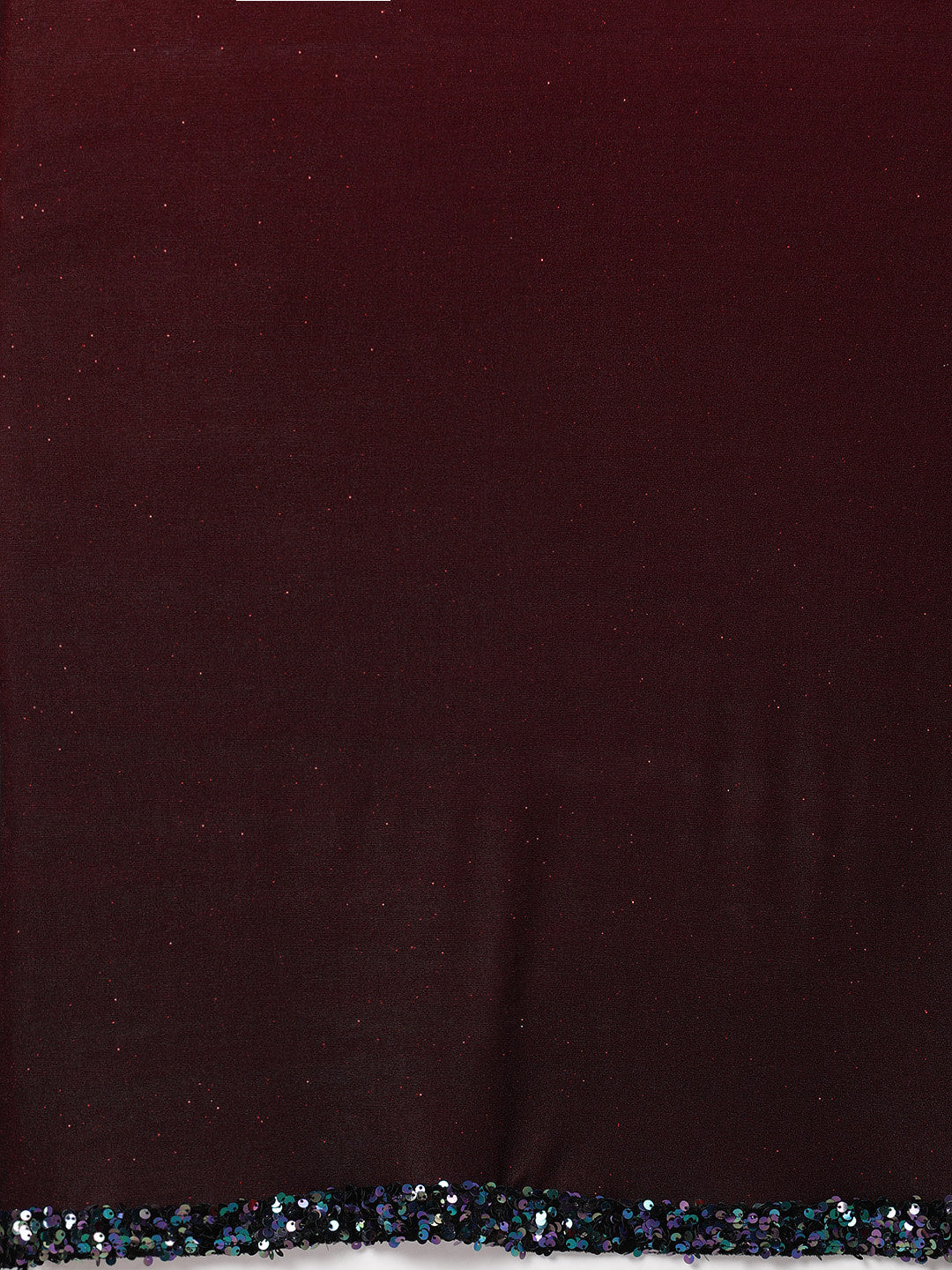 Ruffled Pre-Stitched Ombre Saree with Frills and Black Sequin Blouse