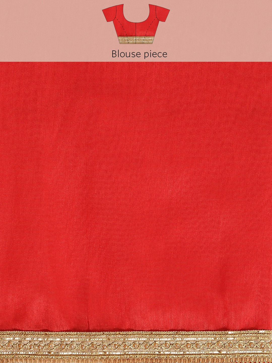 Red Ombre Bandhej Foil Printed Georgette Bridal Jaipuri Saree
