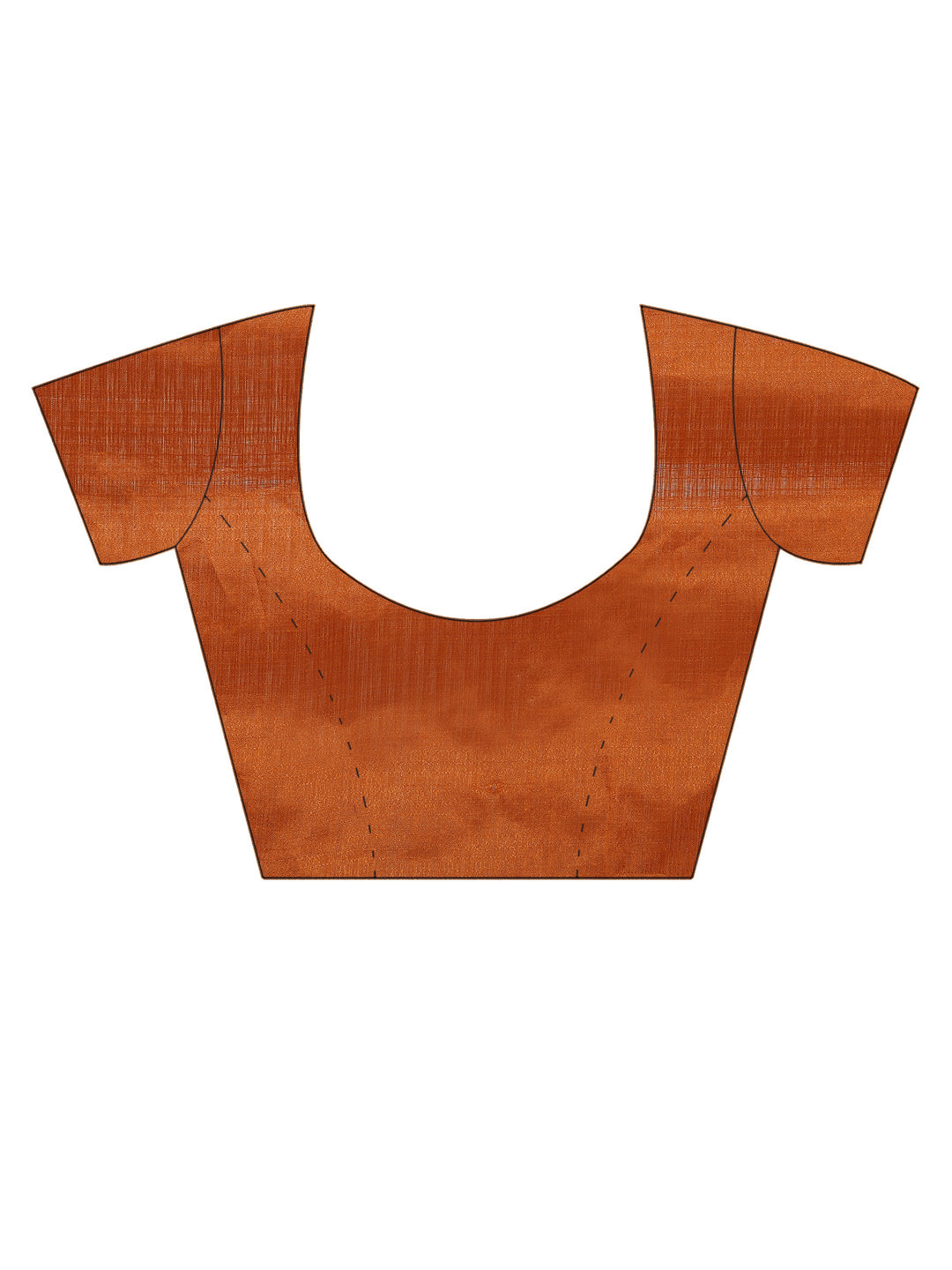 Brown Tussar Silk Saree with Resham Embroidery