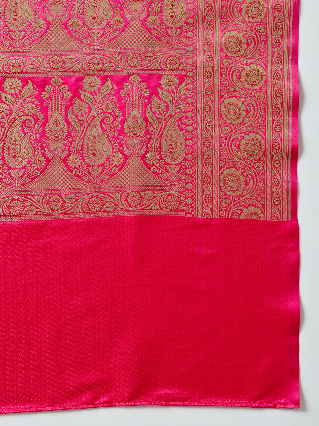 Mauve Ethnic Motifs Handloom Banarasi Pure Khaitan Silk Saree