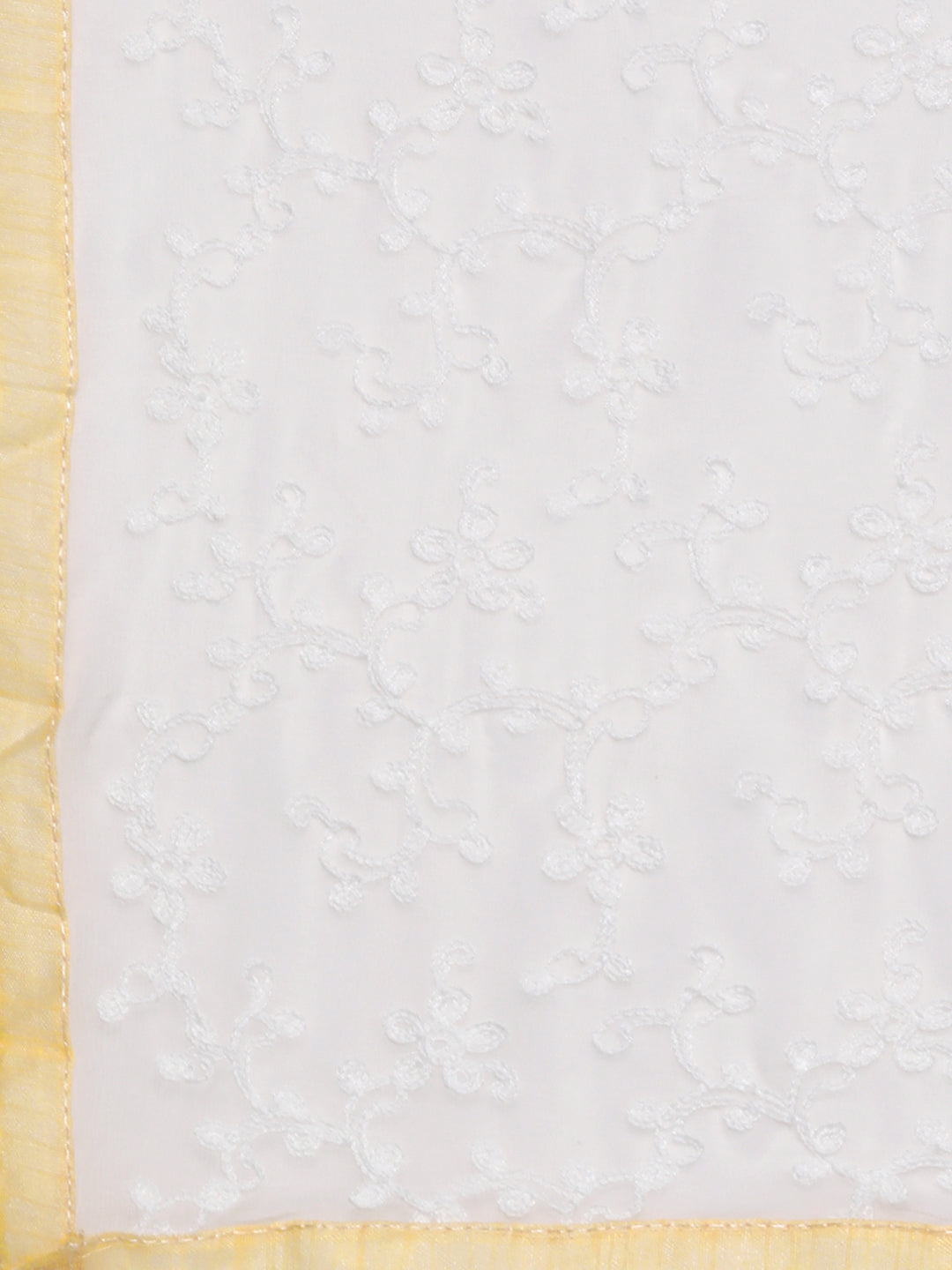 Chikankari Schiffli Sharara Suit with Chiffon Dupatta