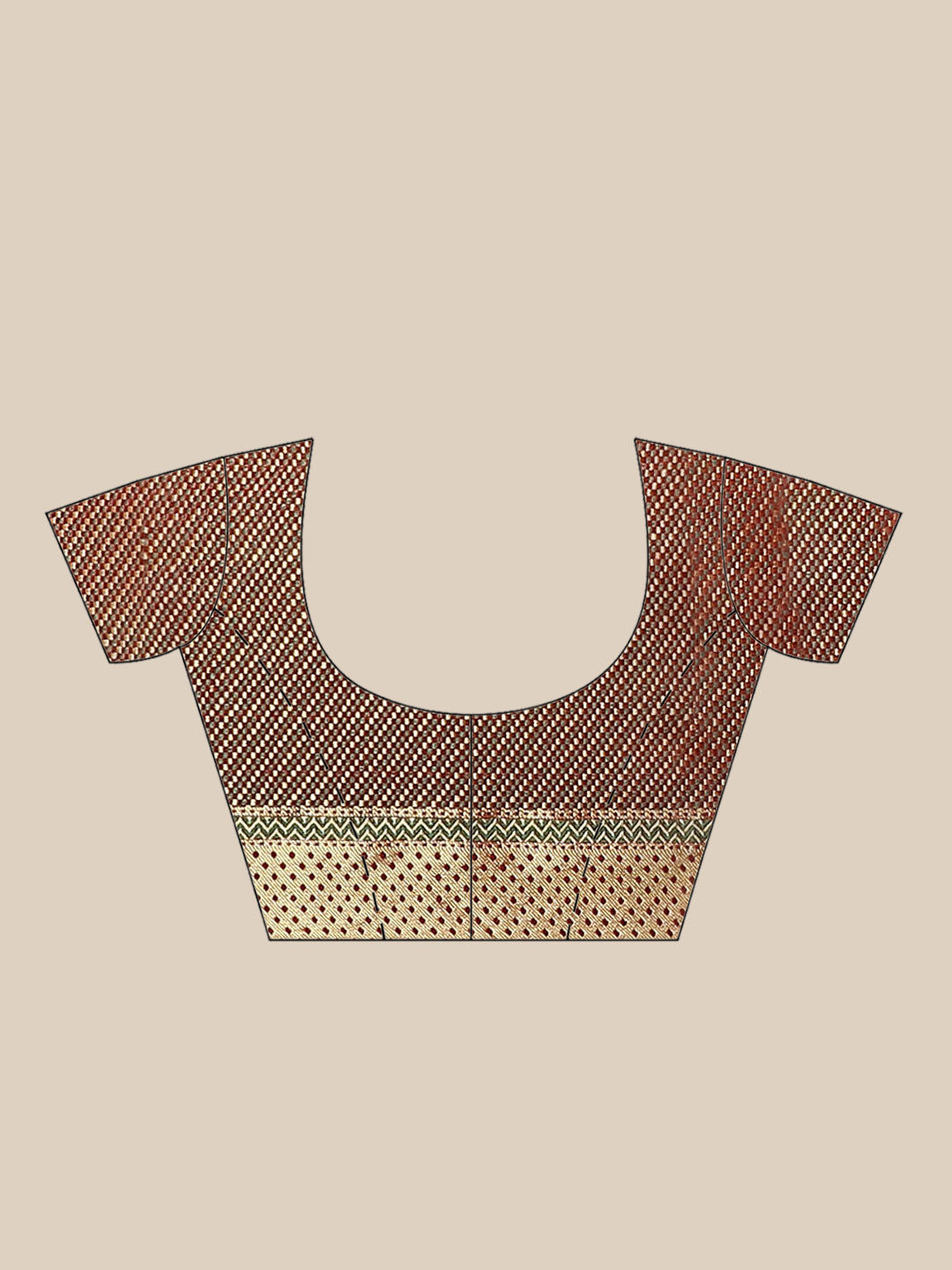 Banarasi Heritage of India Saree with Gold Zari & Resham Ikat Inspired Weaving