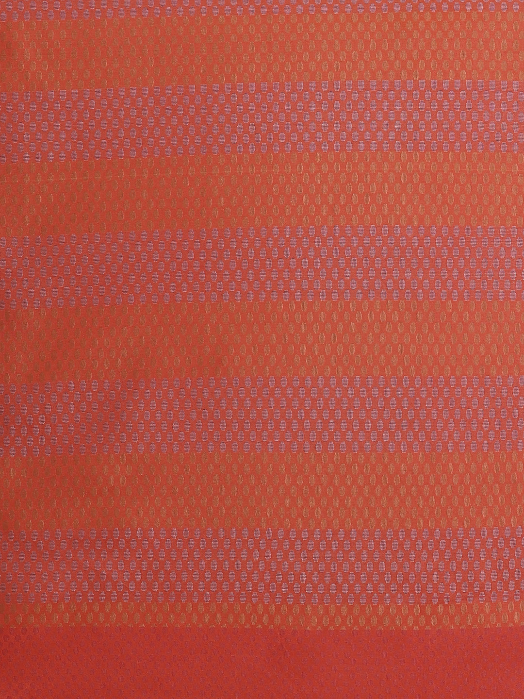 Handloom Chanderi Saree with Abstract woven pattern and a contrast border