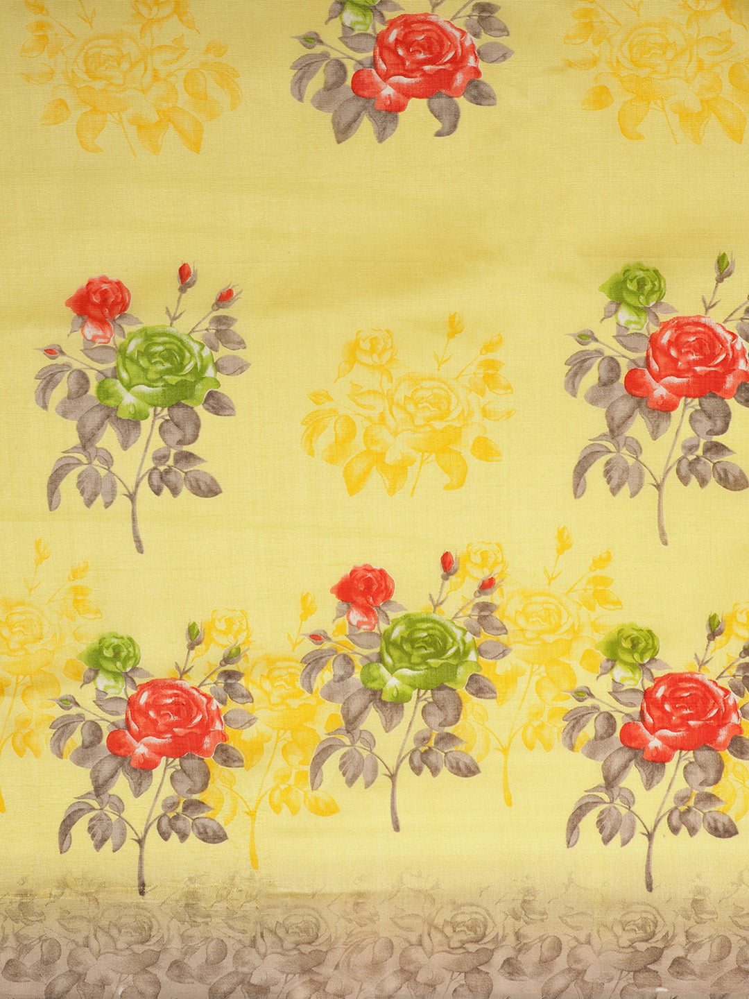 Bhagalpuri Silk Floral Print Saree