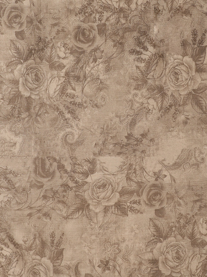 Bhagalpuri Silk Floral Print Saree
