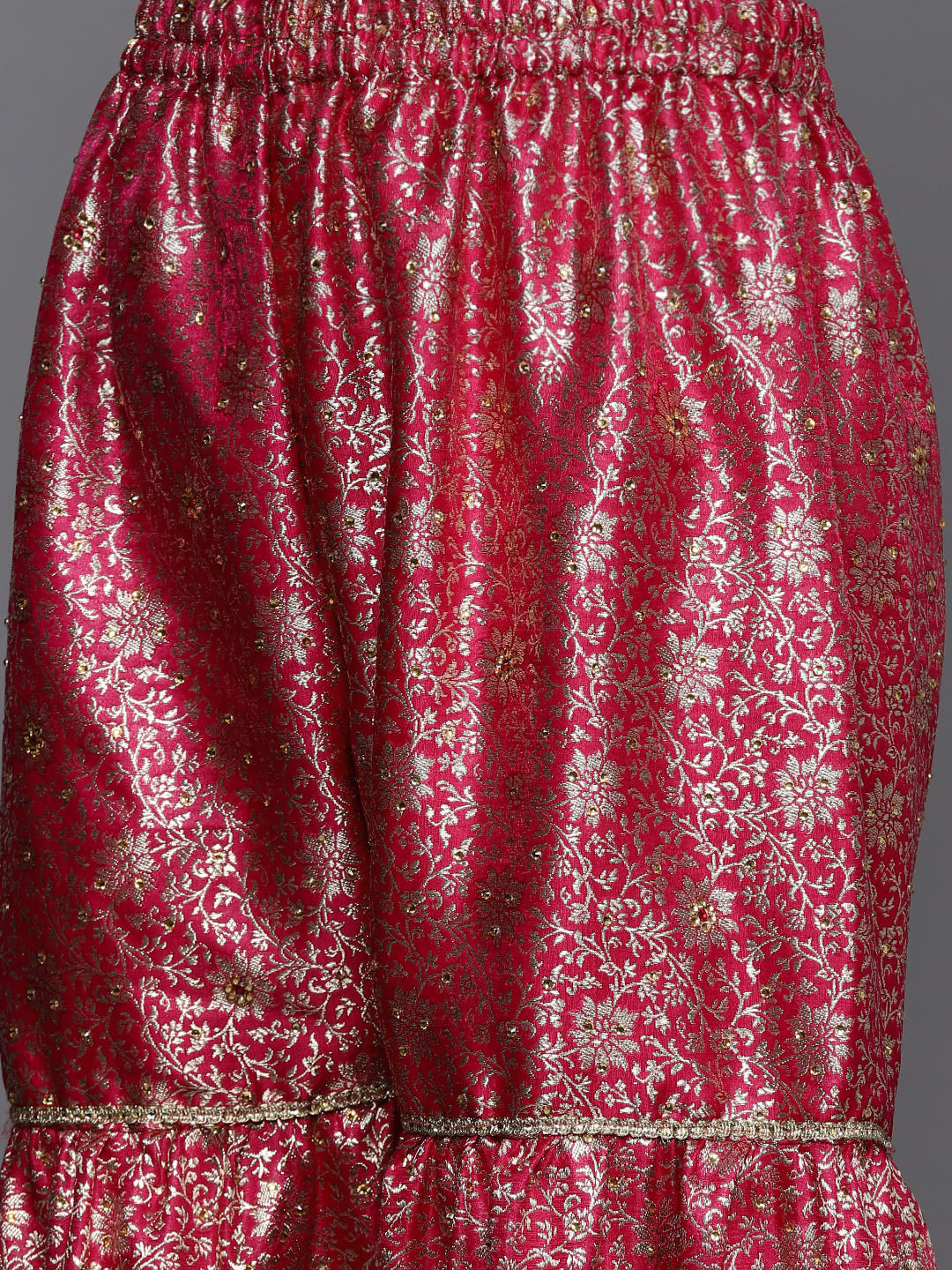 Unstitched Neemzari Banarasi Suit Salwar Set With Heavy Dupatta