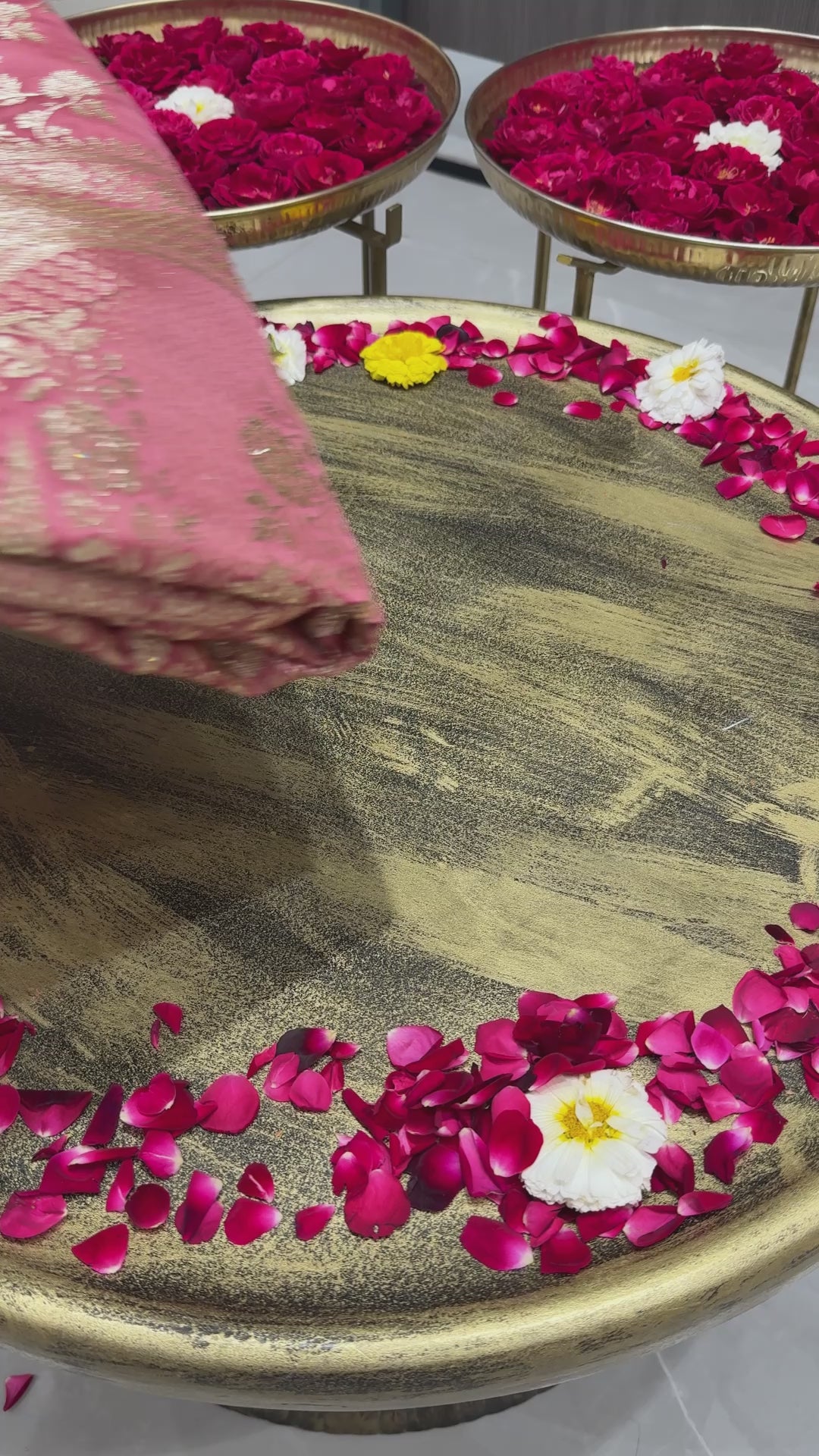 Soft Silk Heavy Zari Woven Floral Jaal Saree