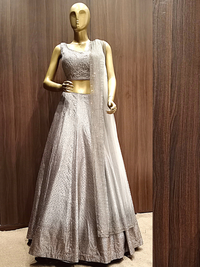 Bling Cocktail Crystal Embellished Lehenga Set with heavy Dupatta