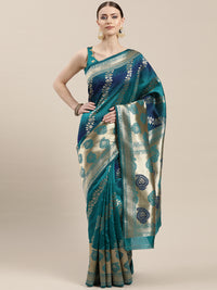 Kanjiwaram inspired Silk Saree